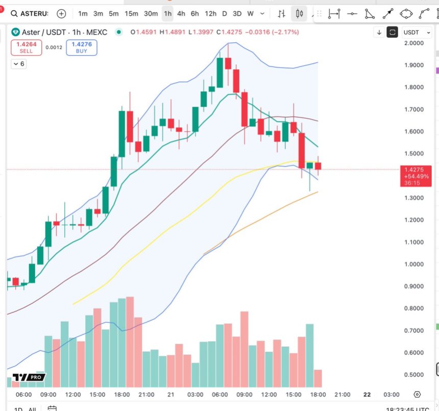Aster 在关键支撑位形成看涨锤子 – 反转设置？