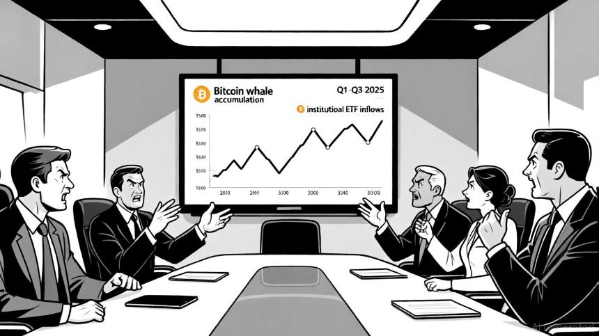 比特币鲸鱼增持与机构资金流入：2025年第三季度市场动态深度解析