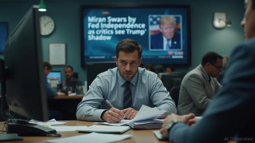 美联储降息分歧加剧，米兰理事主张激进宽松