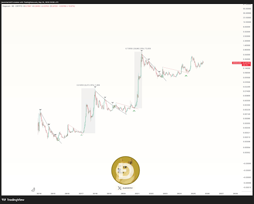  分析师预测狗狗币价格将爆发：为何1美元大关不可避免 