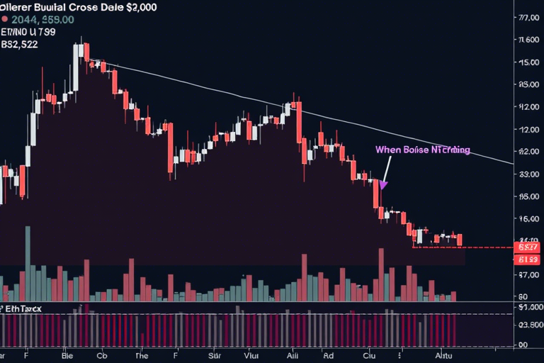 ETH/USD 交易图表