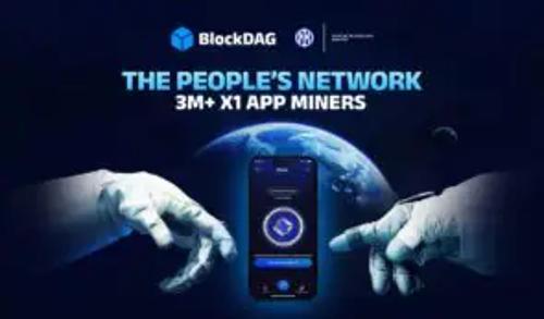BlockDAG日活矿工破300万，XLM遇阻，LINK窄幅震荡