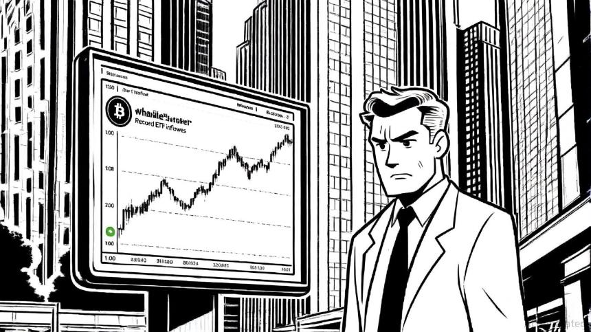 比特币面临11万美元关键节点：ETF资金流动与鲸鱼行为将如何左右未来走势？