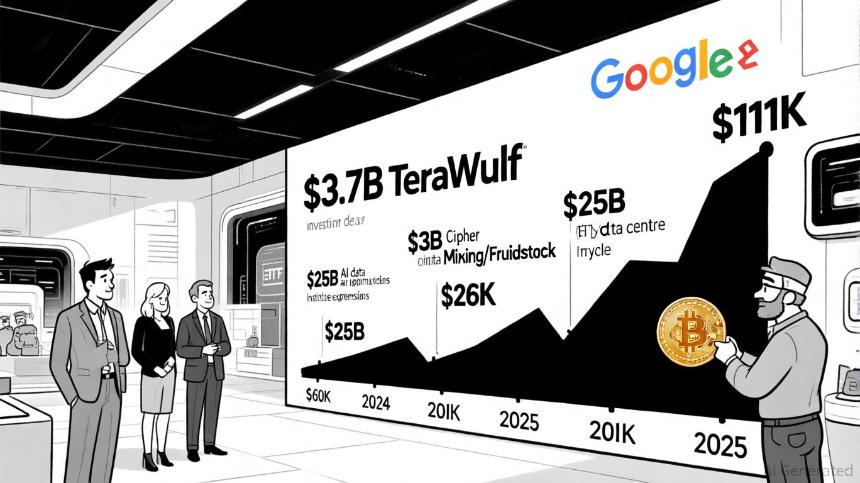 谷歌30亿美元比特币挖矿交易及机构采用加速