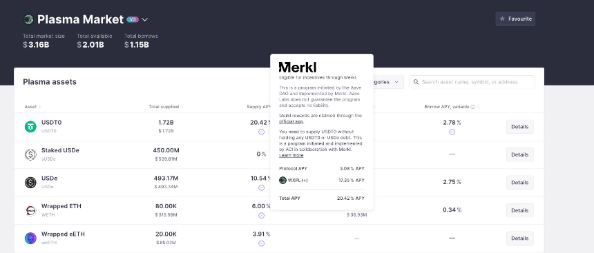 DeFi新手指南：全面解析Plasma主网上线后的稳定币高额补贴机会与操作教程