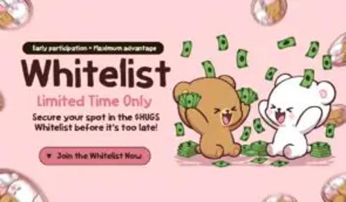 $HUGS白名单开启：2025年高潜力Memecoin预售，1000倍回报引关注