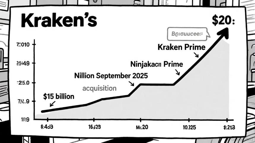 Kraken 的 200 亿美元估值：机构加密货币采用的关键里程碑
