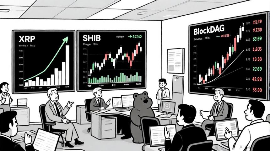 2025 年第四季度加密货币投资机会：XRP 的看涨前景、SHIB 的挑战以及 BlockDAG 的爆发潜力