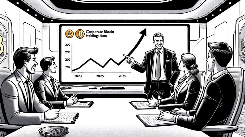 企业采用比特币：从炒作到战略价值的转型