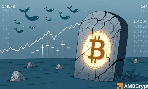 400 BTC巨鲸转移揭示长期持有者行为变化