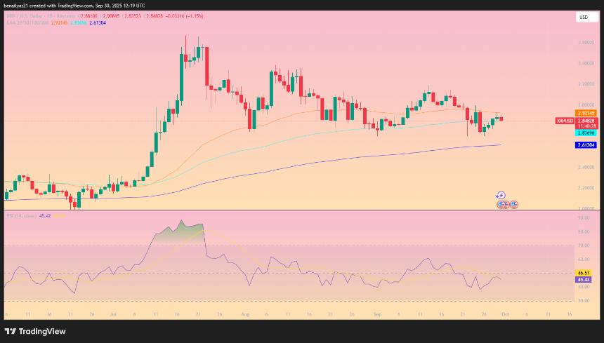 XRP账本支付量飙升至4830亿美元，分析师瞄准3美元目标价