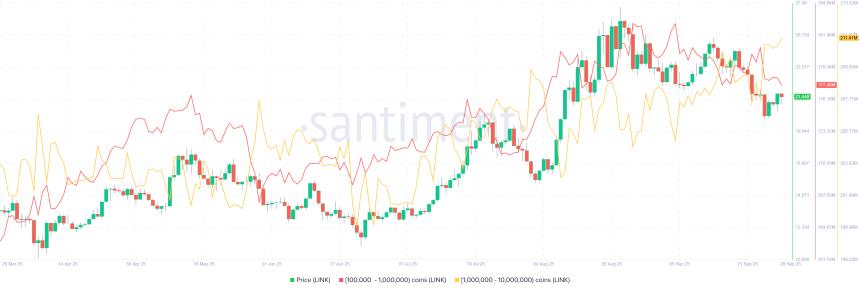 Chainlink 价格预测：LINK 持有者在行业里程碑中不断增持，有望上涨 