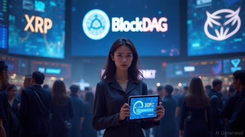 BlockDAG预售破4.15亿美元，超越XRP成2025年加密焦点