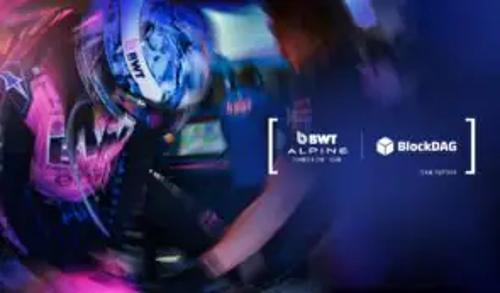 BlockDAG募资破4.15亿，携手F1车队引爆全球关注