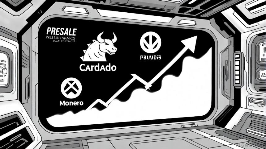 BullZilla预售、Cardano智能合约演进以及Monero隐私再度崛起：2025-2026年高增长加密货币机遇