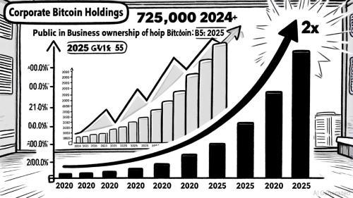 2025比特币机构采用突破100万枚：战略积累与政策背书重塑市场格局