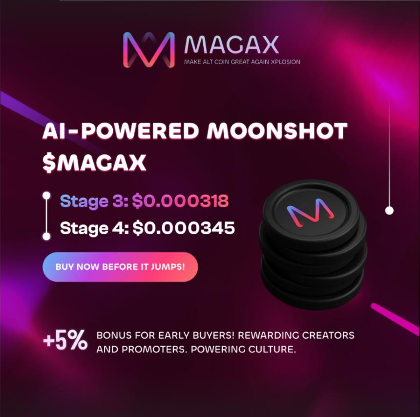 近4000名投资者涌入MAGAX，称其为“XRP 2.0”潜力新星