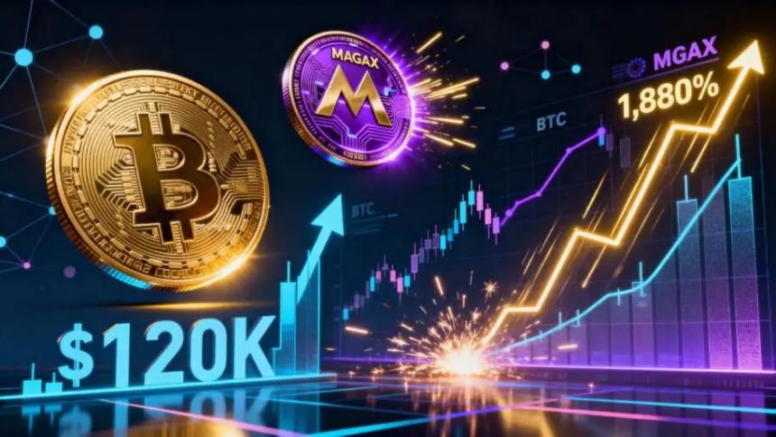 比特币价格预测：24小时内冲击12万美元，模因代币MAGAX或成市场焦点