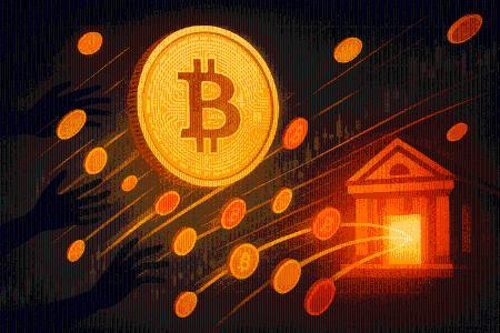 比特币短期持有者大举存币至交易所，获利回吐迹象明显