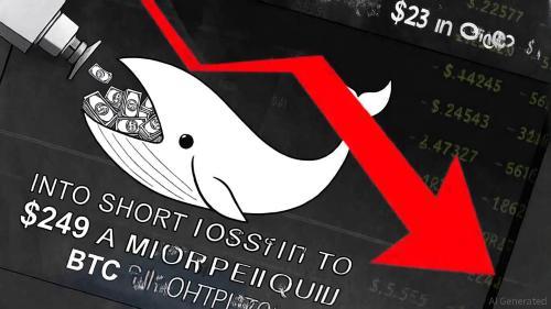 比特币空头杠杆20倍险被清算 鲸鱼注资2300万USDC稳局