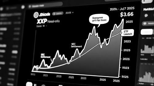 XRP监管和解后价格飙升至3.66美元，机构ETF推动长期潜力