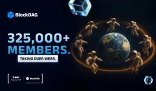 BlockDAG预售近4.2亿美元，32.5万社区成员领跑市场