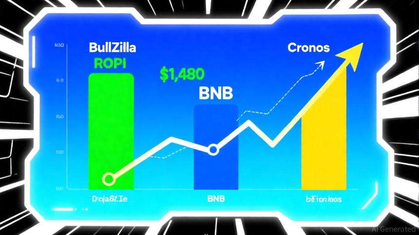BNB剑指1480美元、Cronos借贷业务扩张，BullZilla如何在加密生态中崭露头角？