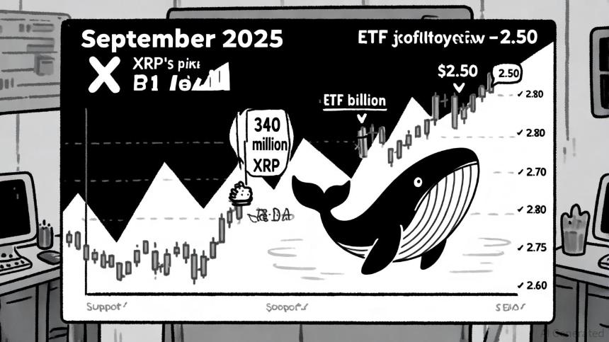 XRP关键支撑位面临考验，2025年末或迎潜在反弹