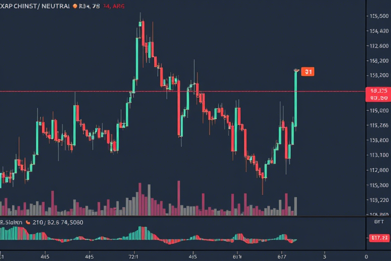 XRP/USDT 图表（TradingView 提供）