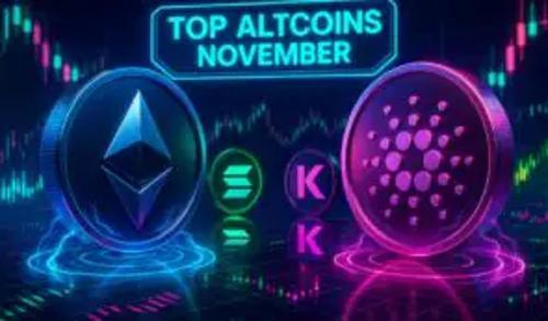以太坊强势带动市场，Cardano稳守0.85美元，Kaspa与Solana成11月焦点