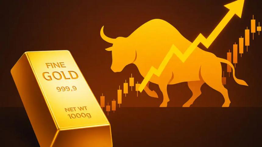 黄金价格2025年飙升60%，创下历史最大涨幅纪录