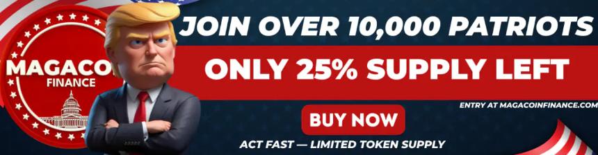 以太坊新闻：机构持有 10% 的供应量，而零售商转向 MAGACOIN FINANCE