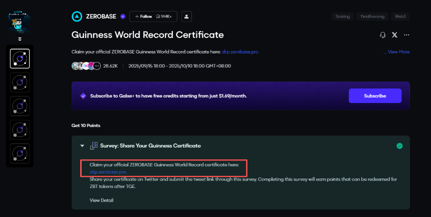 TVL近5.5亿美元，即将上线币安Alpha的Zerobase仍可“无损赚币”机会