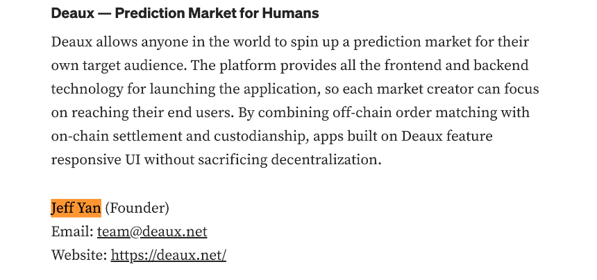 Hyperliquid背后的男人，7年前曾在Binance Labs孵化营里做学徒