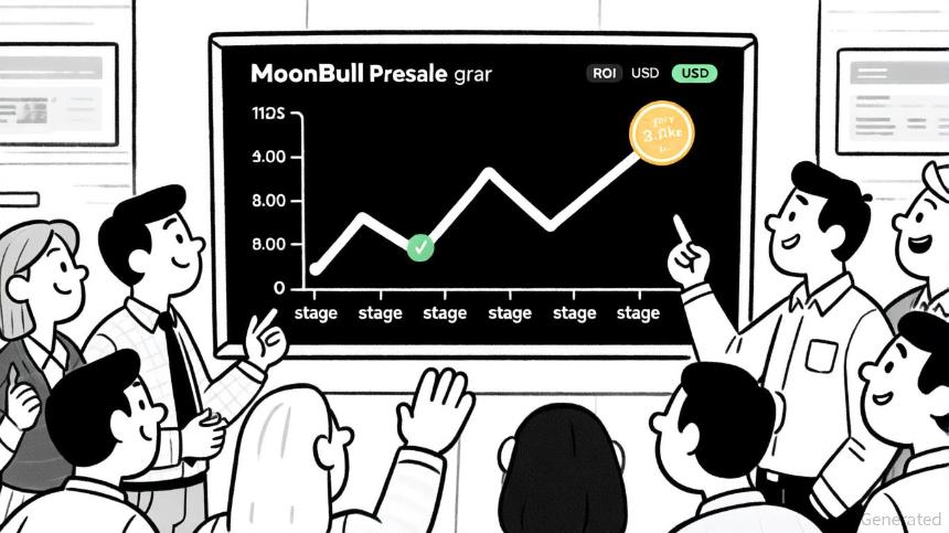 MoonBull 引领加密货币市场变革：鲸鱼驱动与高潜力代币经济模式