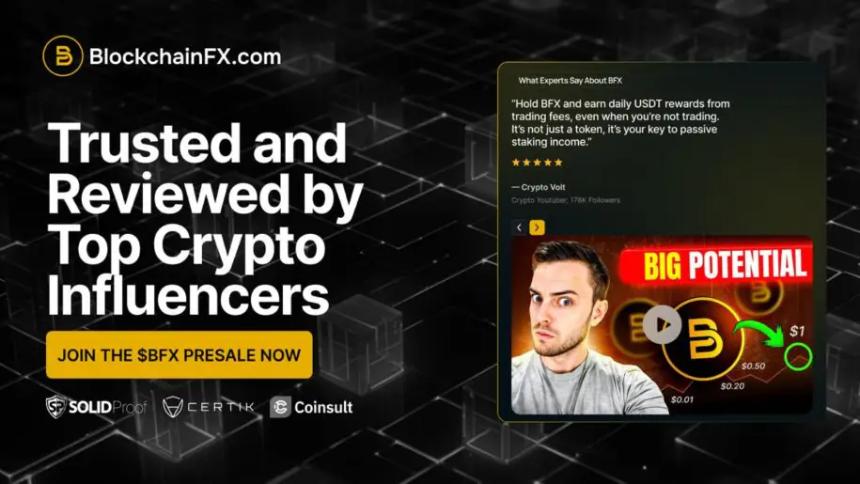 英国开放8000亿英镑加密货币市场，顶级预售平台BlockchainFX ($BFX) 成为焦点
