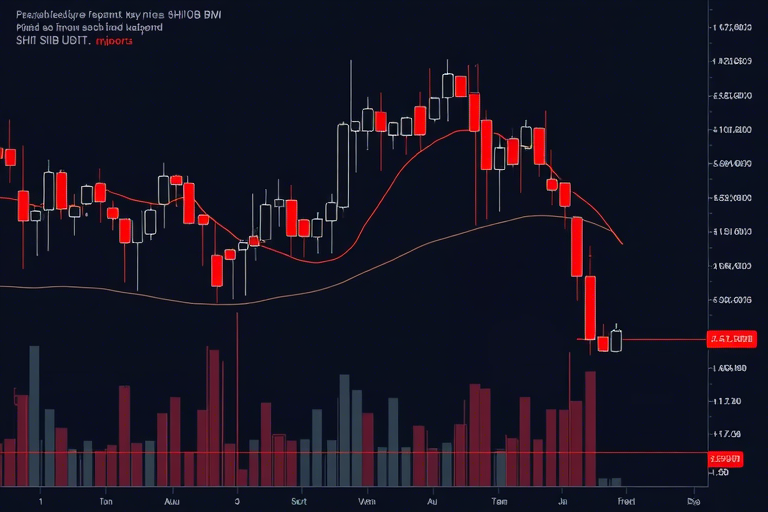 TradingView 的 SHIB/USDT 图表