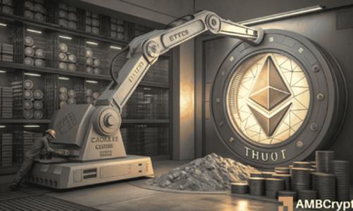 Bitmine增持以太坊至406万枚，机构布局转向国库主导