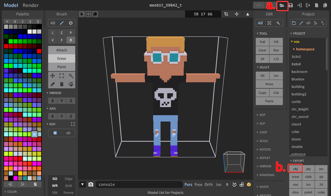 教程 | 如何将Meebits引入元宇宙（Metaverse）