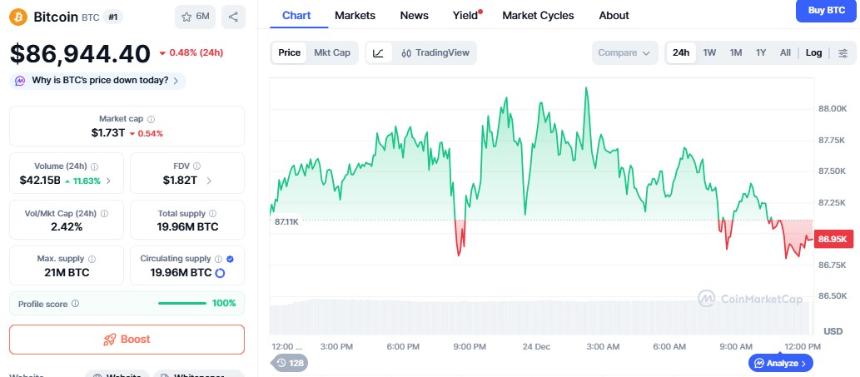 加密货币市场在12月24日为何崩盘:深度解析与未来展望