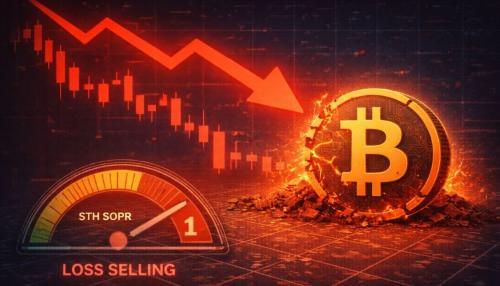 比特币价格走势承压：STH-SOPR跌破1，短期持仓者面临抛售风险
