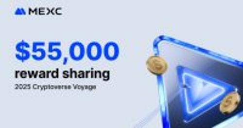 MEXC推出2025 Cryptoverse Voyage活动，赢取5.5万美元奖励