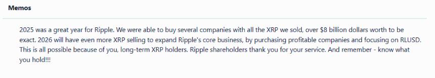 Controversial EOY Memo from Ripple Escrow Unlocks