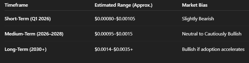 OKX DuckChain上市及2026年价格展望：$DUCK目前处于什么位置？