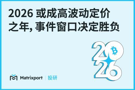 2026加密市场高波动定价之年：事件窗口决定比特币价格走势