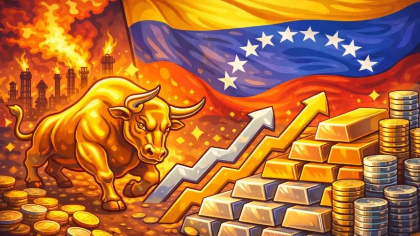 委内瑞拉局势紧张引发市场避险情绪，黄金白银价格齐飙升