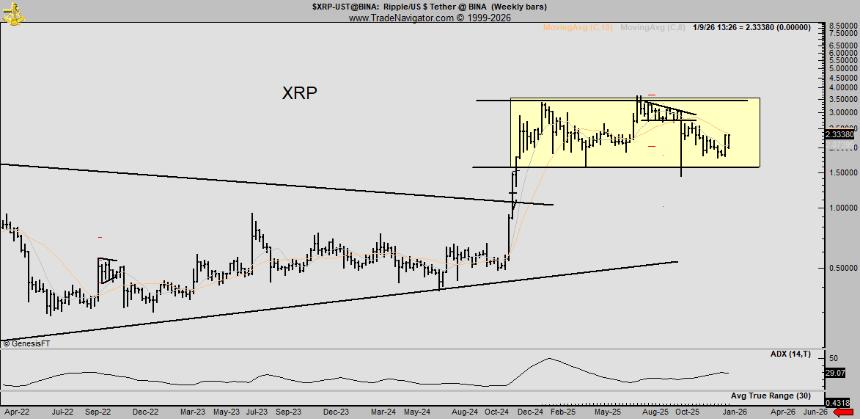 XRP 分析/Peter Brandt