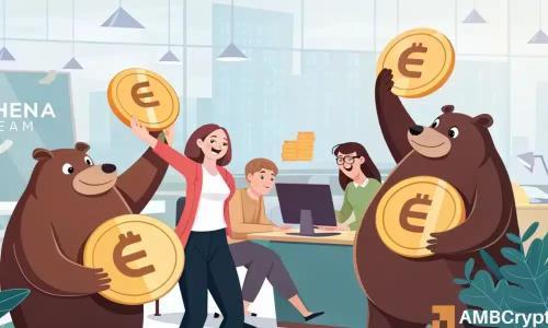 Ethena团队24小时增持1218万美元ENA 暗示价格底部信号？