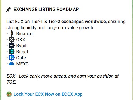 ECOX Network上市日期真相：$ECX的KYC和路线图延迟是好事吗？