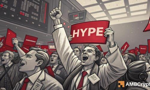HYPE资金流入逆转 卖方掌控市场下行风险加剧